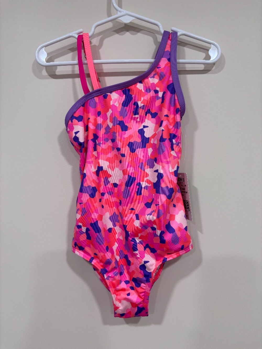 GIRL'S LAND'S END ONE PIECE BATHING SUIT SIZE 4